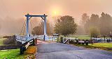 Kilmarnock Bridge In Foggy Sunrise_45792-4